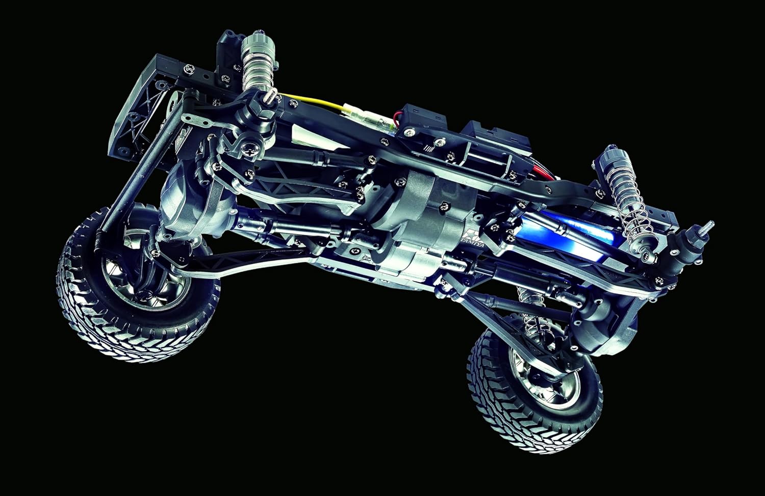 Tamiya 300058675 1:10 RC MB G-Class G500 (CC-02), kit, Illustrated Assembly Instructions, Remote Controlled car/Vehicle, Model Making, Hobby, Faithful Replica, Detailed, Unvarnished