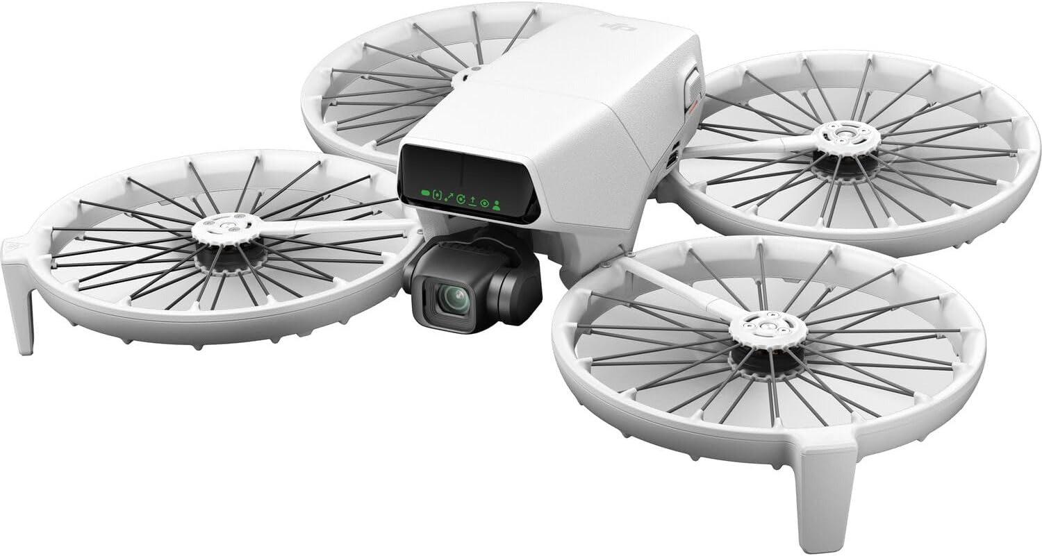 DJI Flip Fly More Combo With RC 2 Screen Remote Controller, Drone With 4K UHD Camera for Adults, Palm Takeoff, Auto Return, Intelligent Flight, 3 Batteries for 93-Min Flight Time Bundle with 2x 128GB Memory Card, CPS 2 Year Warranty + Pilot Kit