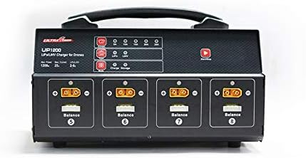 UP1200AC Octuple LiPo LiHV 2-6s Battery Charger for Big Drones