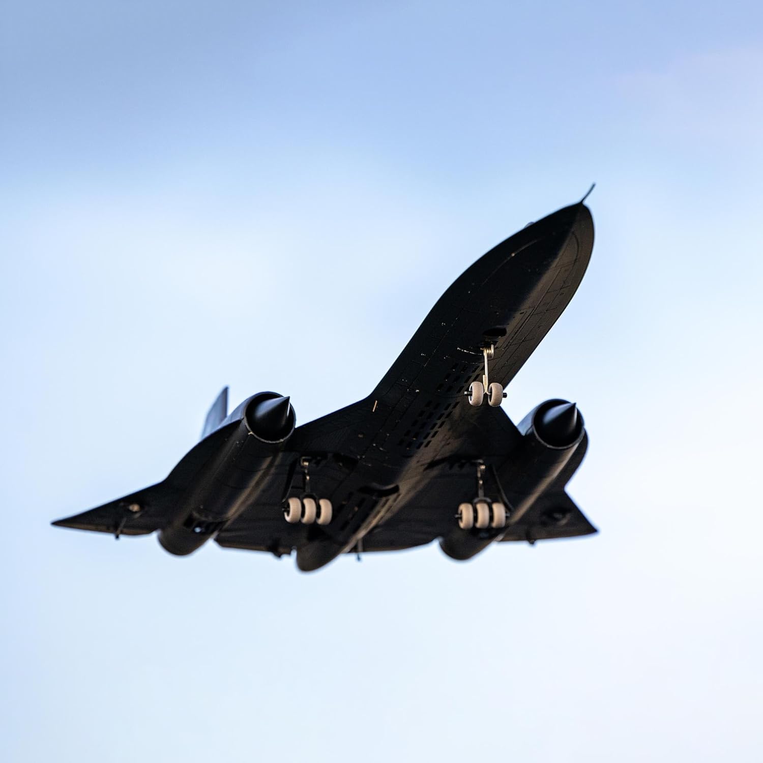 E-flite RC Airplane SR-71 Blackbird 40mm Twin EDF BNF Basic Transmitter Battery and Charger Not Included EFL02050