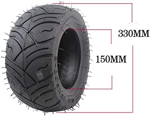 Mobility Scooter Tyres,Explosion- proof Vacuum Tire,Non- slip and Wear-resistant, Suitable compatible with 13- inch Beach Kart Scooter tires
