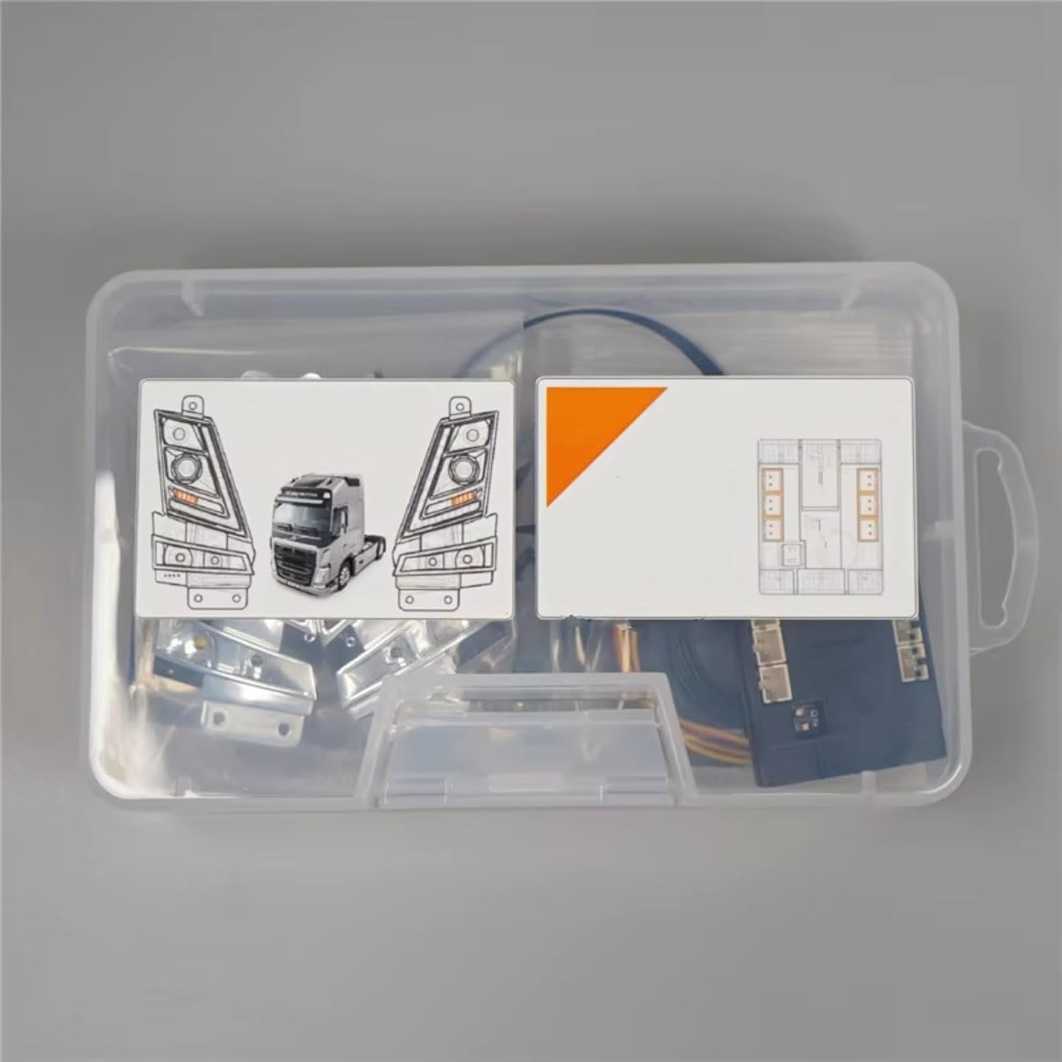 RC Car Accessories for Tamiya for Volvo F16 750 56360 1/14 Lighting System Water Lamp Group RC Truck Tipper Model Car DIY Parts and Accessories