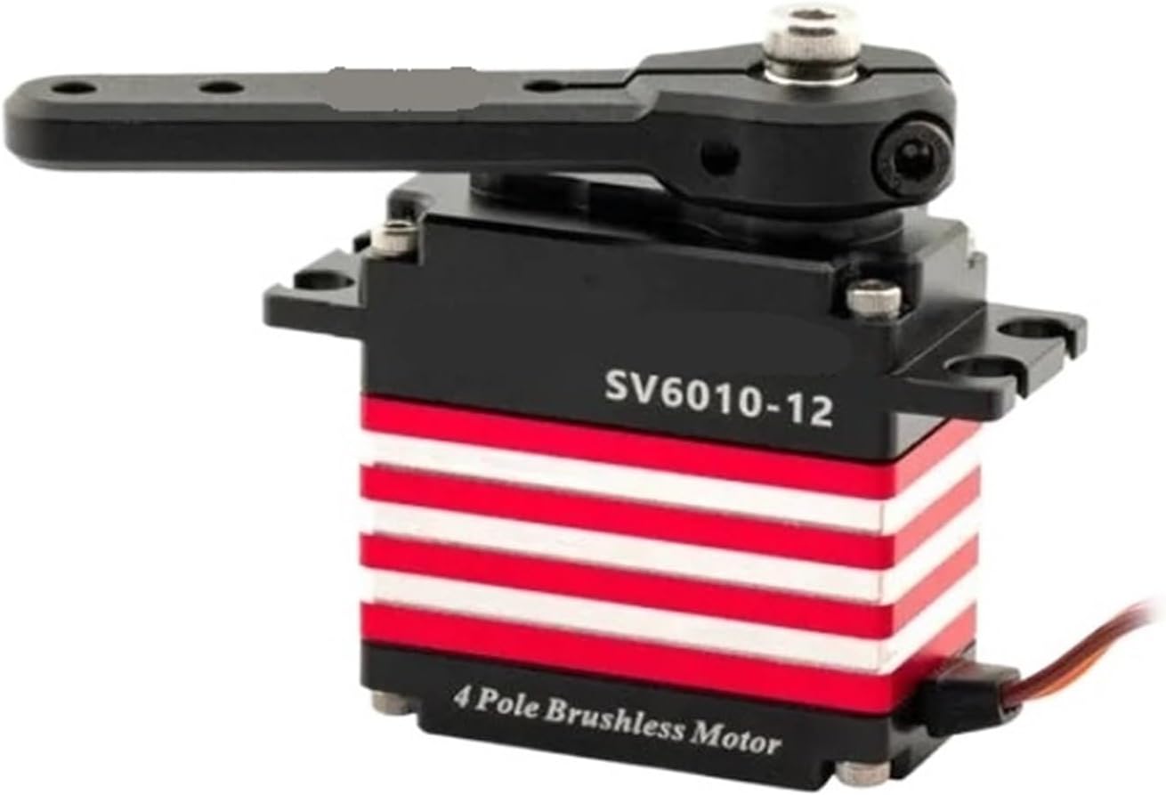 SV6010-12 High Voltage Brushless Metal Gear 70Kgf.cm 0.09 Second Digital Servo