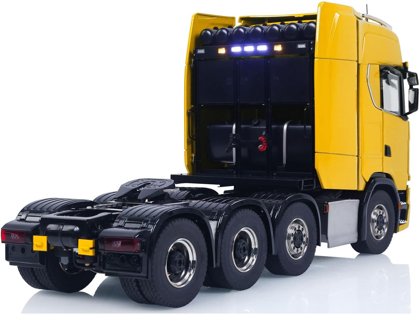 TOUCAN RC HOBBY 8X8 1/14 RC Tractor Truck 770S Metal Transmission with Transfer Case 3Speed Gearbox Light Sound System Painted Model No Charger