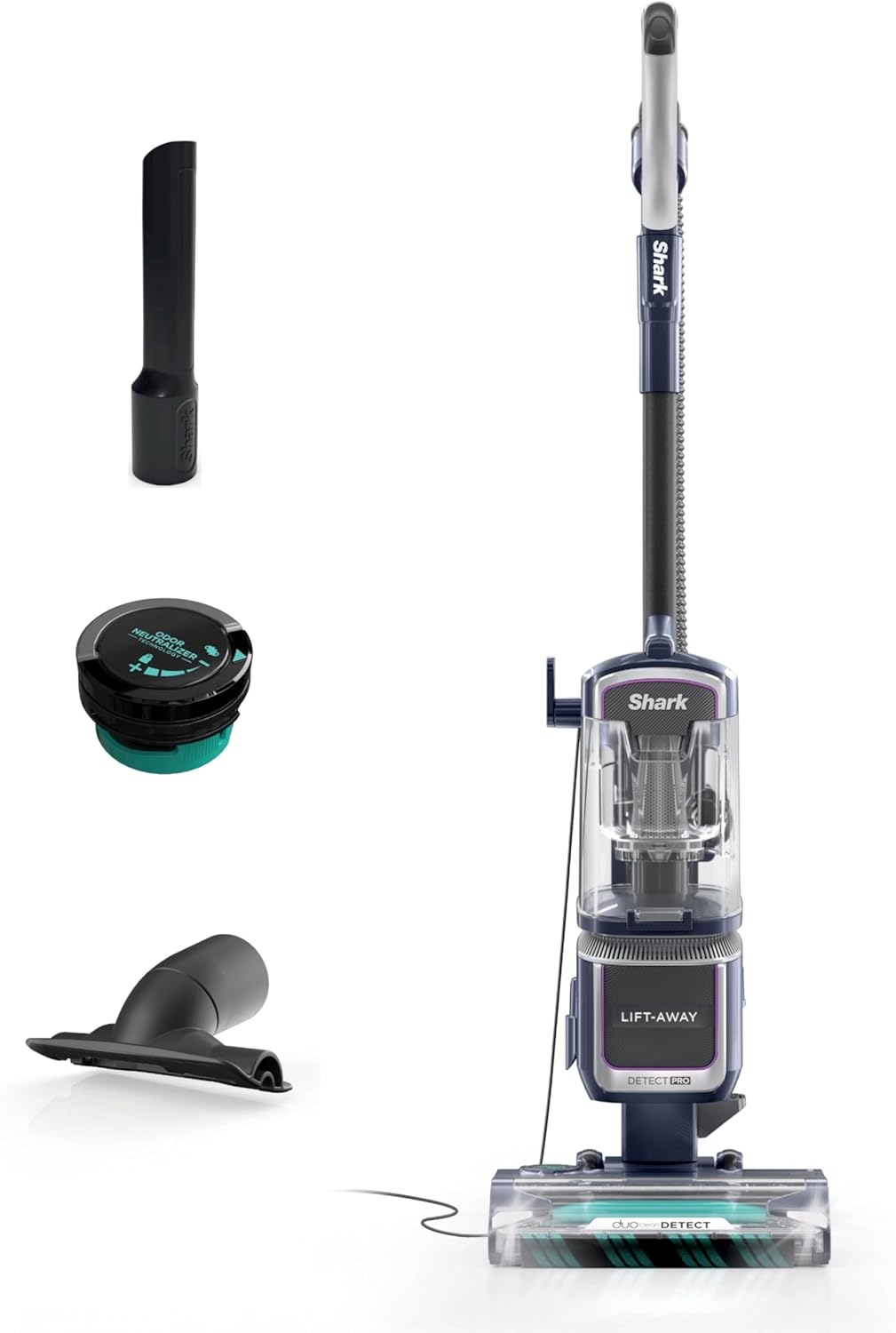 Shark Detect Pro Speed Lift-Away ADV Bagless Upright Vacuum with DuoClean Detect, Anti-Allergen, Lift-Away, and Odor Neutralizer Technology, LA742