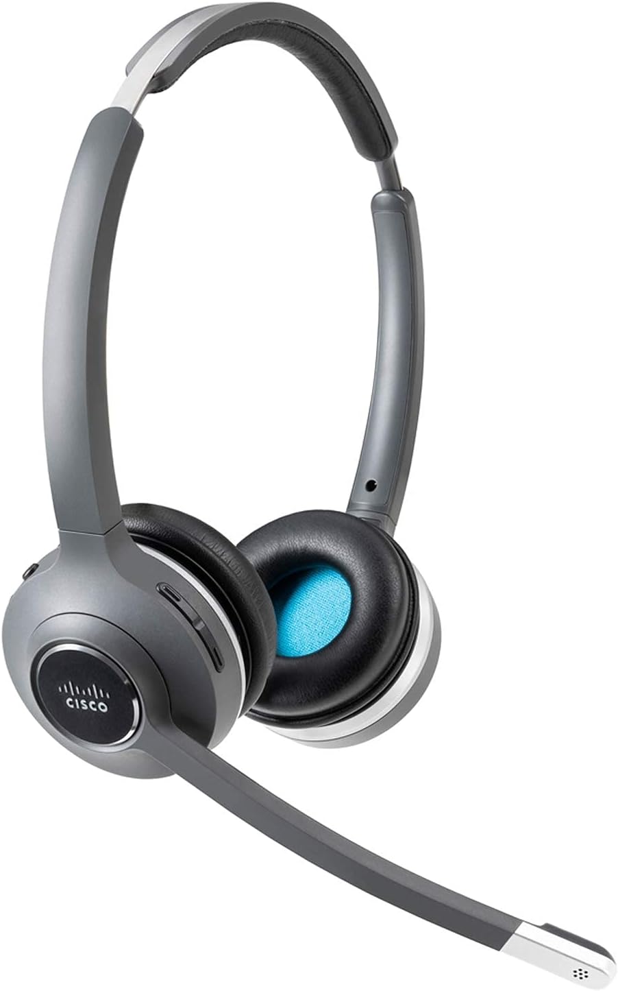 Cisco Headset 561, Wireless Dual On-Ear DECT Headset with Standard Base for US & Canada, Charcoal (CP-HS-WL-562-S-US=)