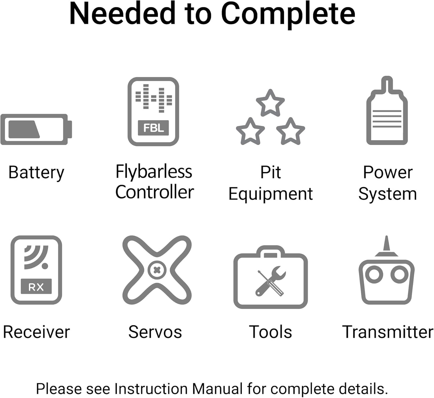 Blade RC Helicopter Fusion 550 Quick Build Kit, BLH4975