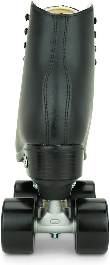 Riedell Boost Roller Skates - Lightweight, Comfortable Indoor Quad Skates for Men and Women Beginner to Seasoned with Smooth Retro Build