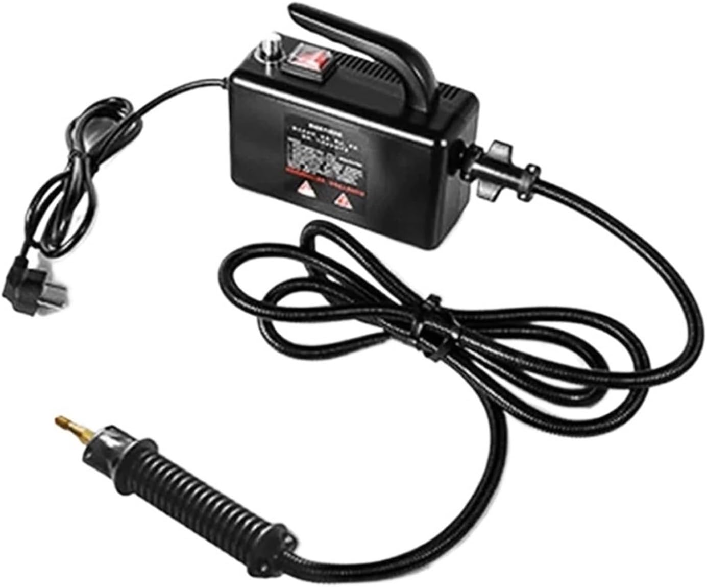 Steam Cleaner High Temperature and Pressure Sterilization Air Conditioning Kitchen and Home Appliances Wet Cleaner 110V 220V(Upgrade Black,220 V)