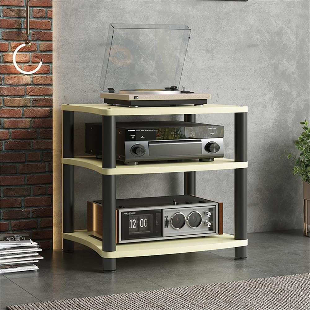 UYDZHEK Solid Wood Audio Rack