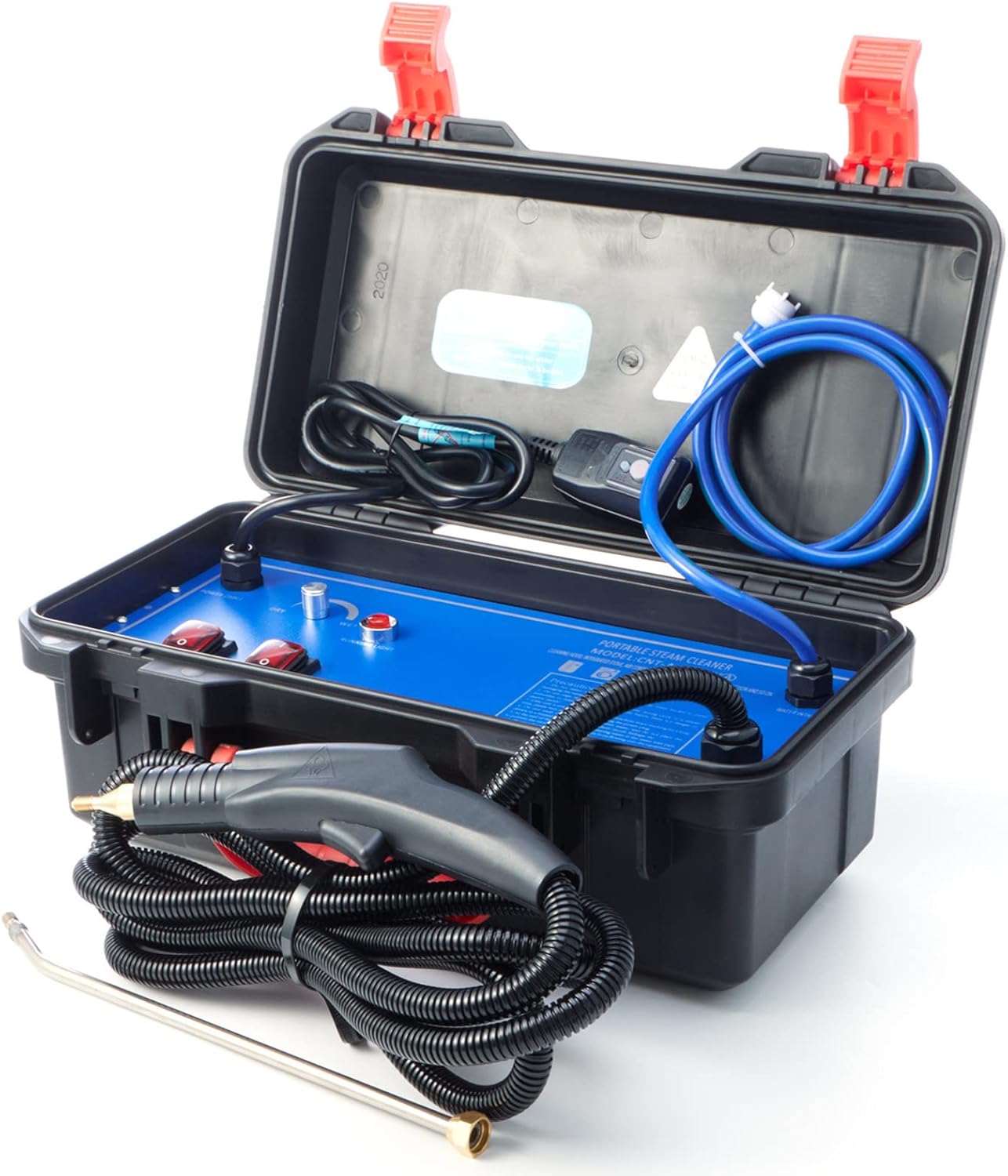 Handheld High Pressure Steam Cleaner, High Temperature Pressurized Steam Cleaner Cleaning System Automatic Pump Steamer Washer