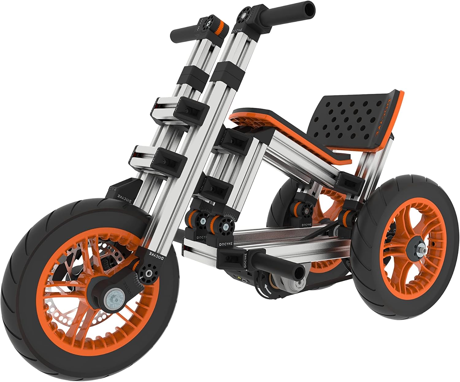 Vehicles Ride on Car/Go Karting Car, Modular Electric Innovation Kart with High-Strength Material, Over 20 Kinds of Assembly Methods for 5-18 Years Old (Electric)