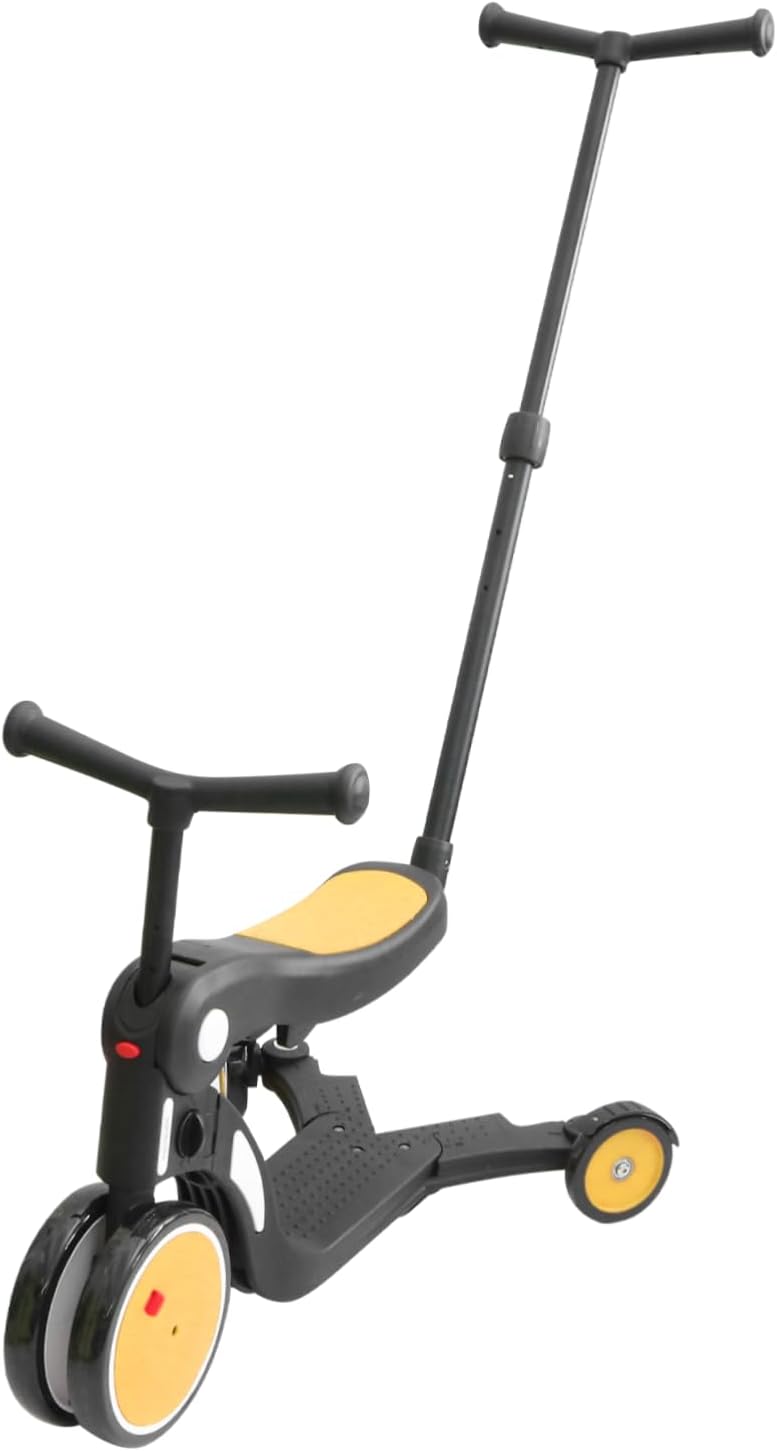 Balacoo 1Pc Multi Function Scooter for Aged Three Wheeled Balance Bike in Elegant Baroque Promotes Balance and Coordination Skills for Playtime and Aesthetic