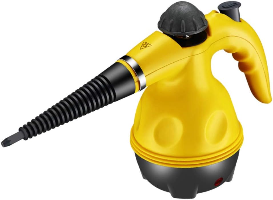 Dzhot51 350ML 800W Electric Multi-Function Kitchen Cooker Hood Air & Conditioning Steam Cleaner Portable Handheld Steamer Household High Pressure Temperature Cleaner (110V)