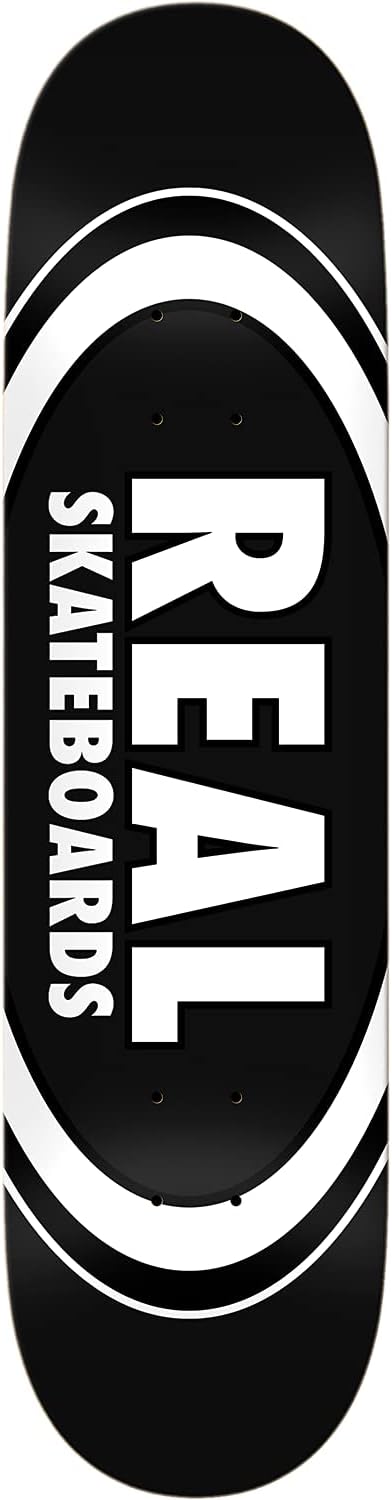 Real Skateboards Classic Oval Skateboard Deck - 8.25 - Assembled AS Complete Skateboard