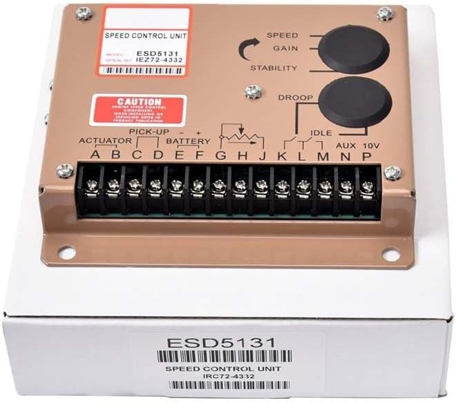 ESD5131 Governor Control Unit Module Diesel Generator Engine Speed Controller Board(ESD5131 Original)