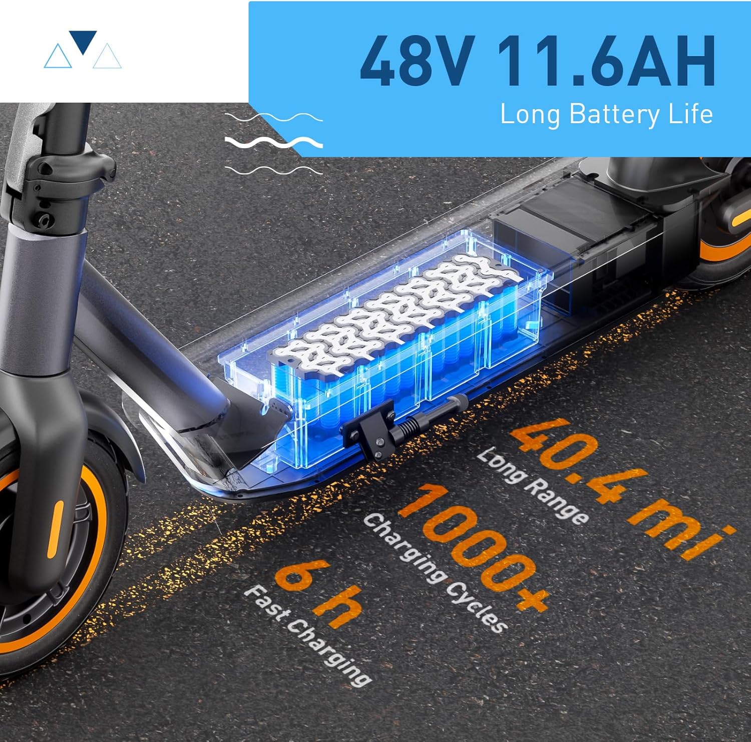 Hiboy S2/S2 MAX Electric Scooter, 350/500W Motor, 8.5/10