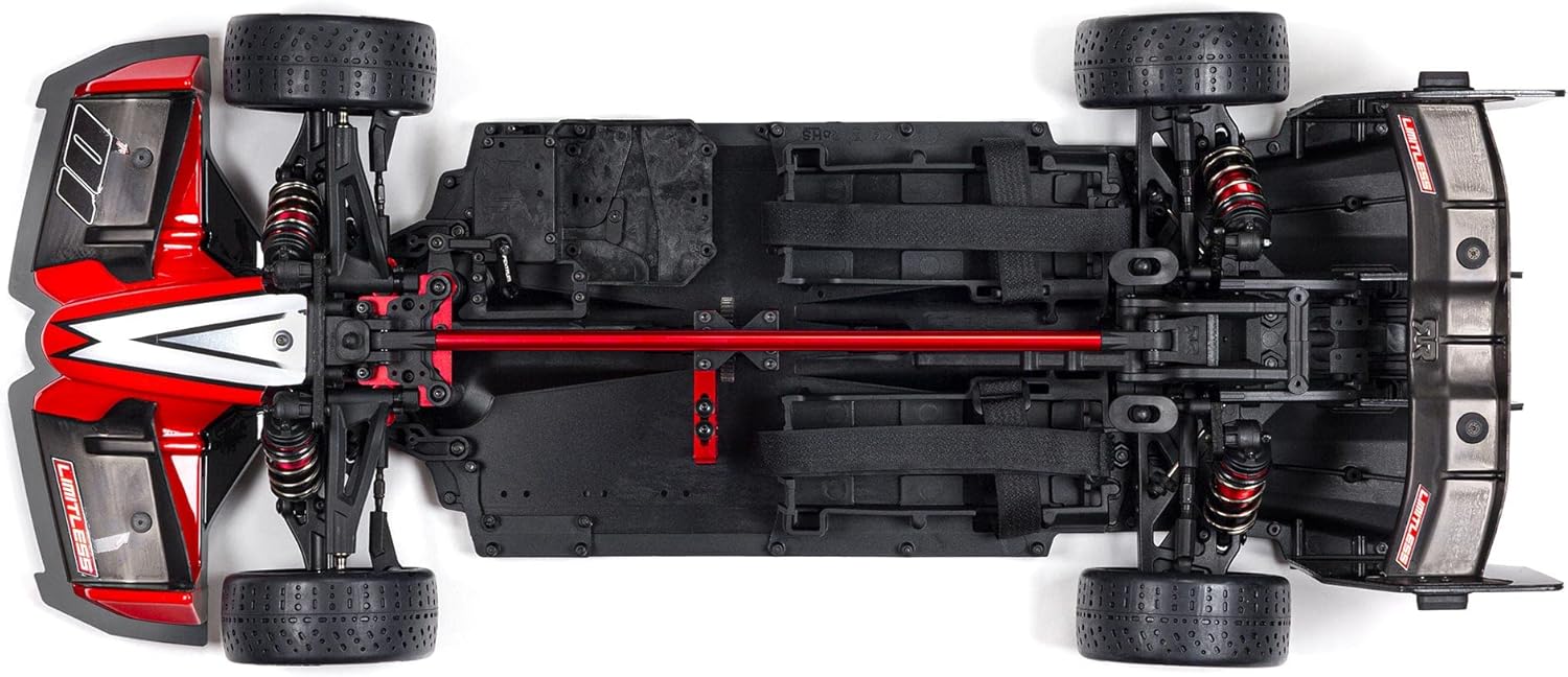 ARRMA RC Car 1/7 Limitless V2 Speed Bash Roller (Requires Additional Products to Run), Clear, ARA7116V2