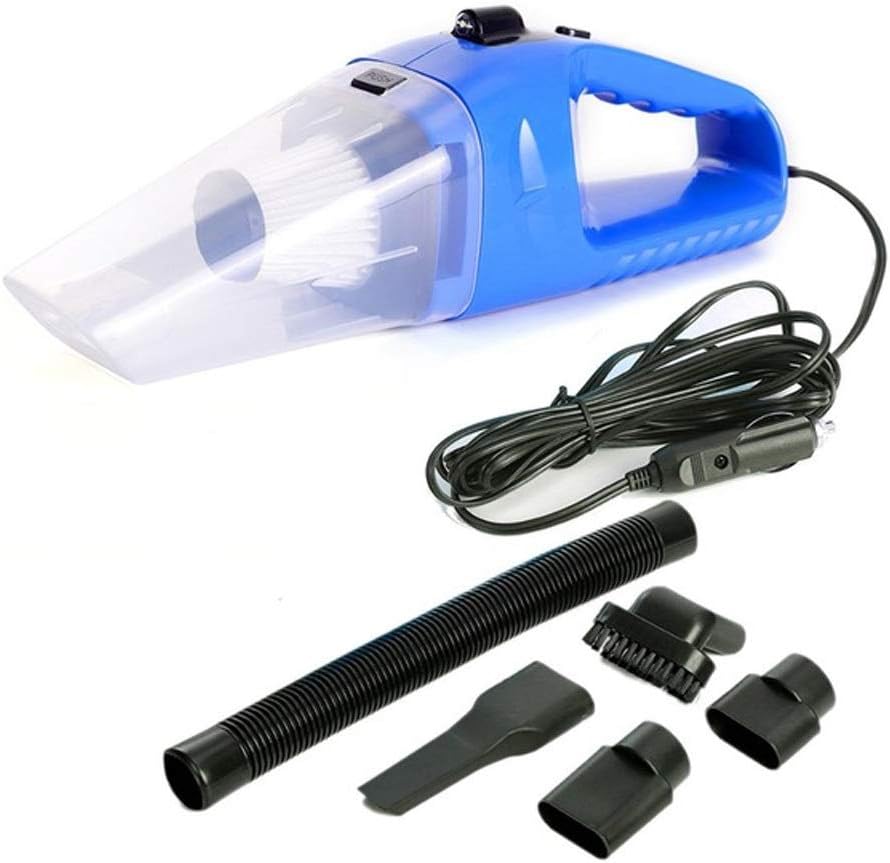 GAORUIFENG 12V Handheld Wireless Vacuum Cleaner Home 120W USB Cordless Wet Dry Mini Vacuum Cleaner Dust Collector for Home Car Cleaning (Color : C) (A)