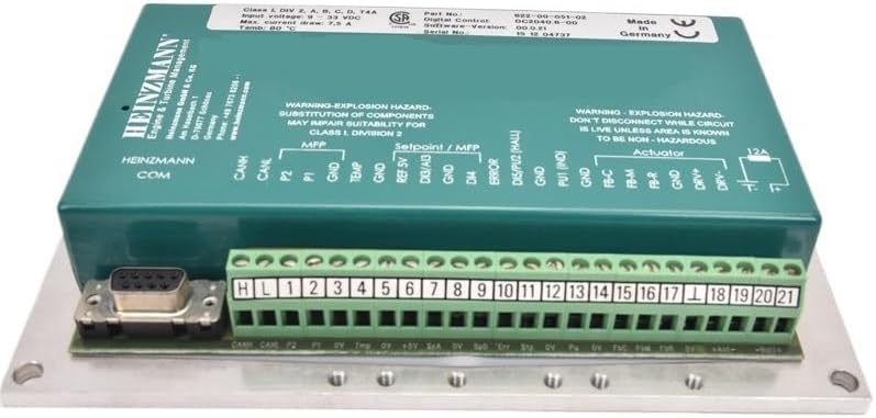 DC 6 Generator Speed Module Pandaros DC6 Digital Positioner Controller Speed Controller