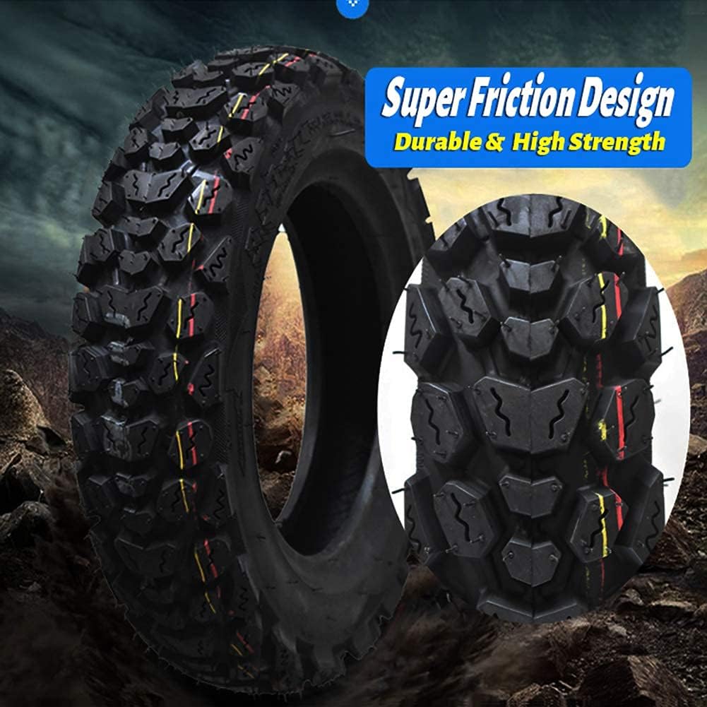 Replacement Wheels for Scooter Tubeless Offroad Street Tyre 3.50x10 All Terrain Tyre Scooter Tire for Motorcycle Moped & Electric Scooter Fits on 10 Inch Rim