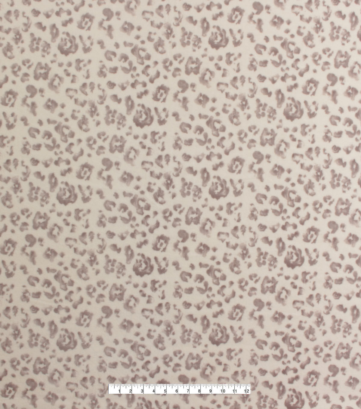 Neutral Cheetah Anti Pill Fleece Fabric