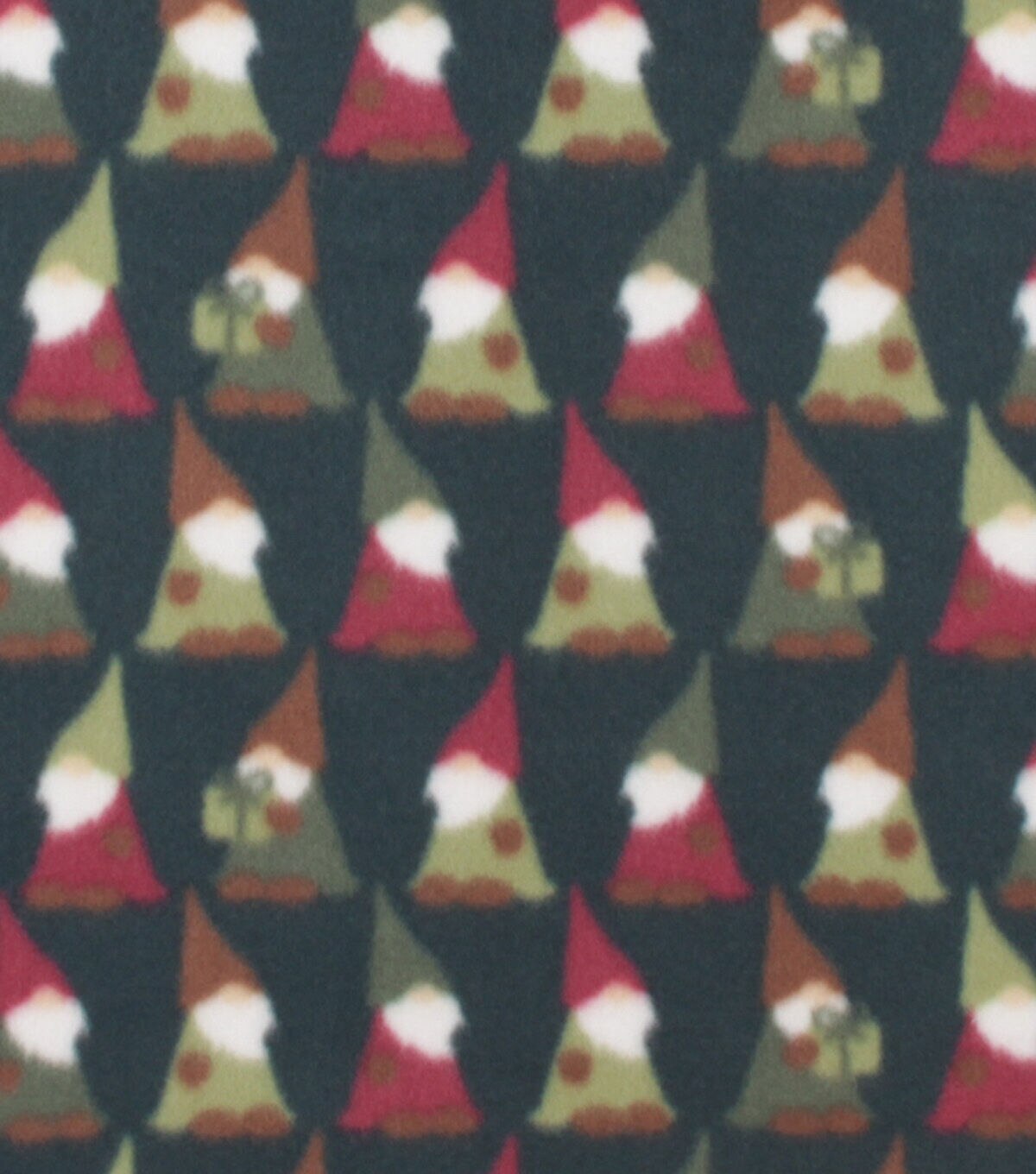 Green Linear Gnomes Blizzard Fleece