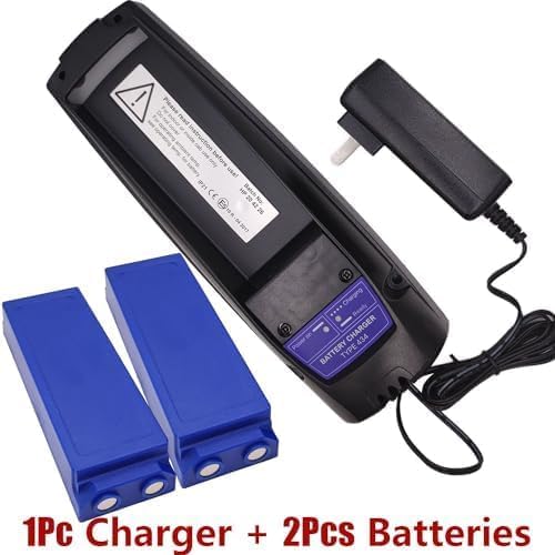 (1 Pack) 110V Battery Charger Type 434 + (2 Pack) Scanreco 593 Batteries for 7.2V Scanreco EEA4291/434 EEA2512/RC400/590/592/960/16131/17162 Crane Remote Control Battery