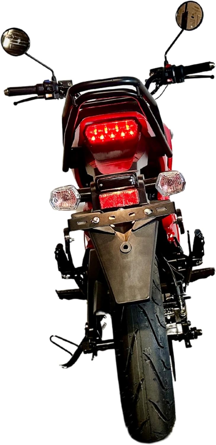 Electric Motorcycle, Road Ready, 2000 WATTS 72 Volts E-X20 E-Vader 2000W 72V | RED