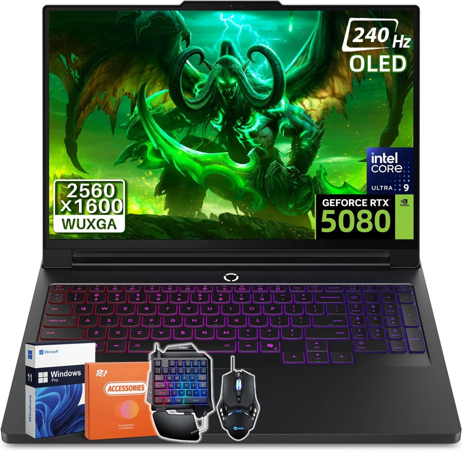 Lenovo Legion Pro 7i Gaming Laptop (2025), NVIDIA RTX 5080 16GB GDDR7, 16