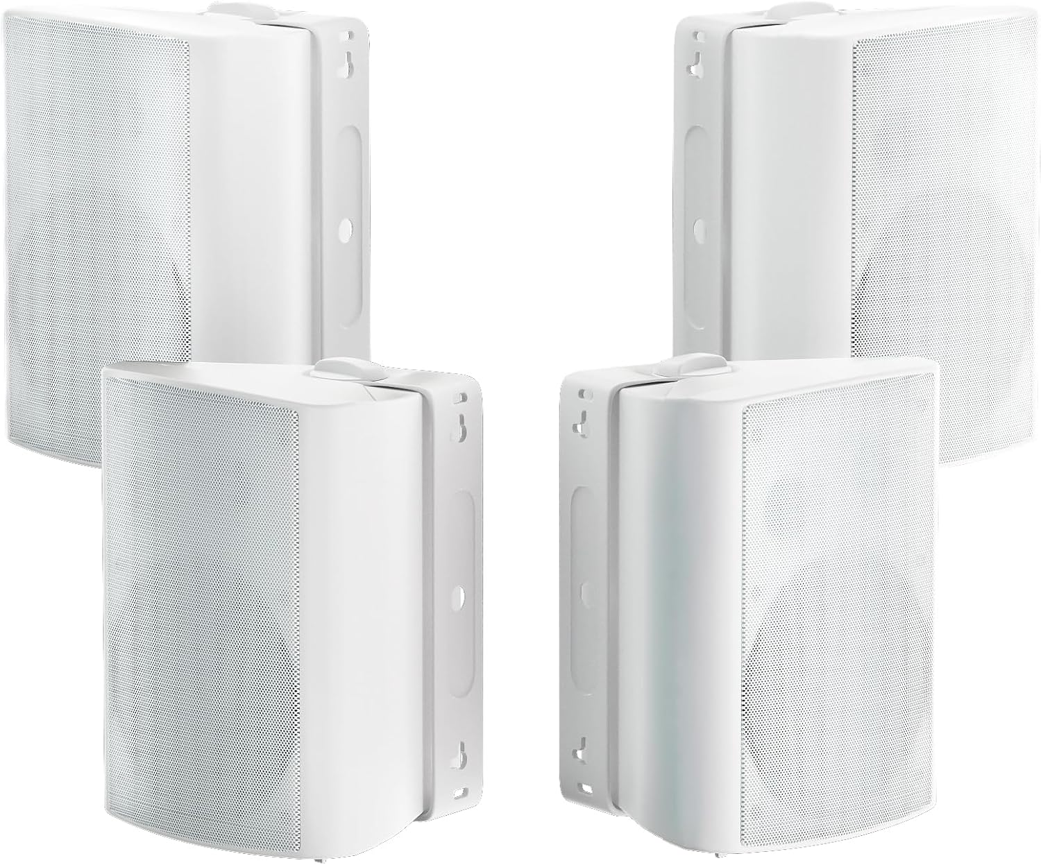 Herdio 800W 6.5 Inch Outdoor Speakers Bluetooth Waterproof Wired with Superior Amplifier