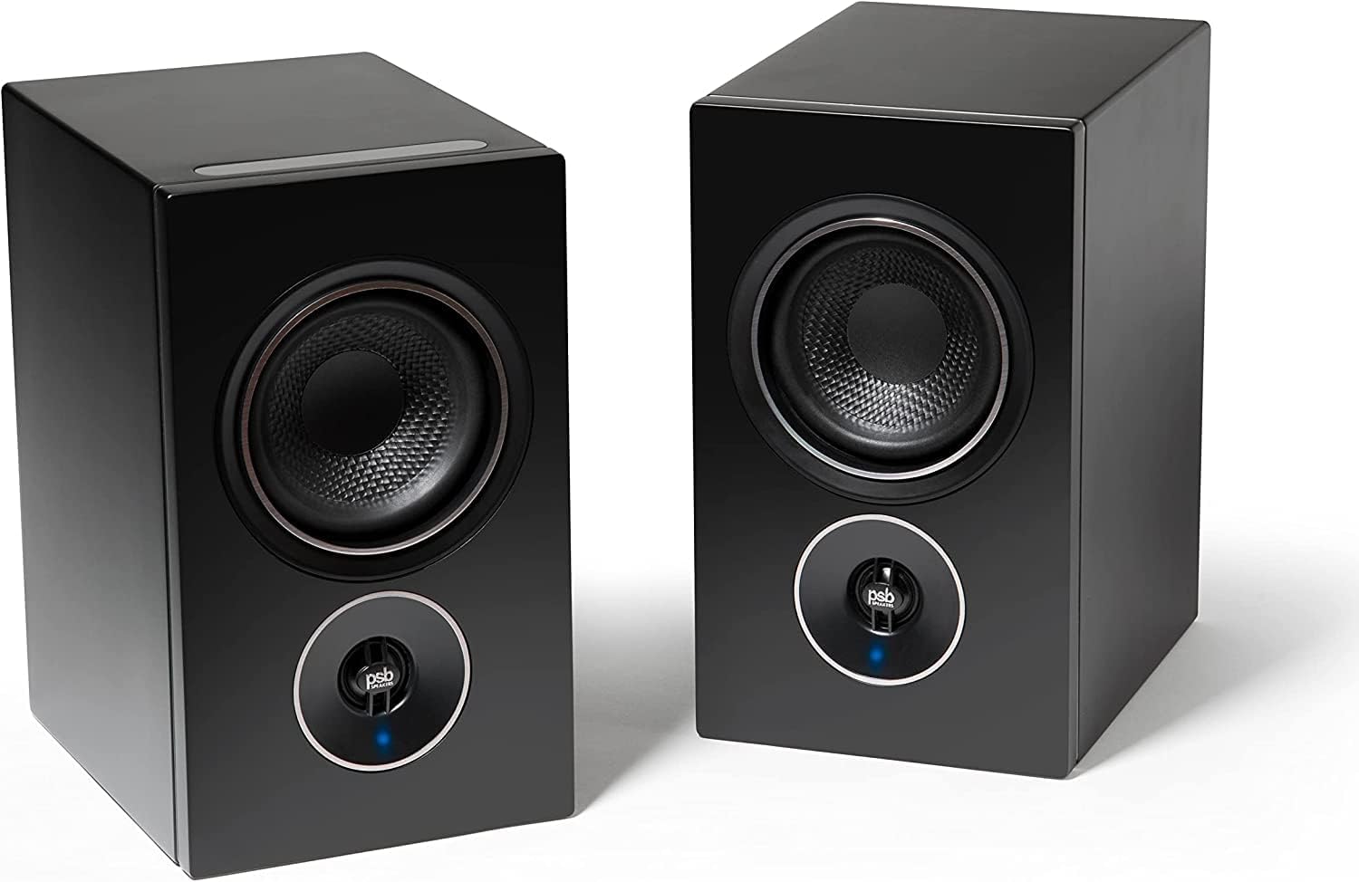 PSB Alpha iQ Streaming Powered Speakers with BluOS (Black)