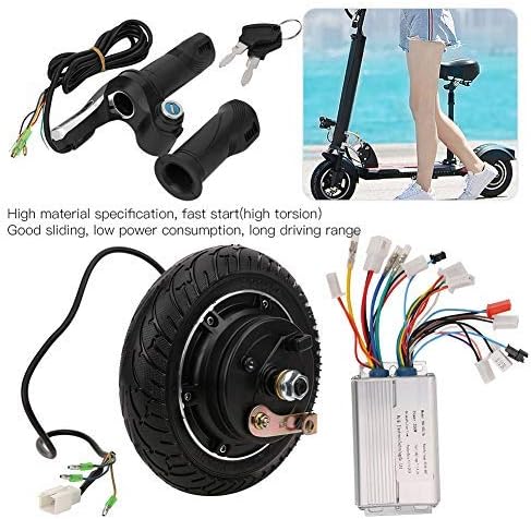 36V 350W Electric Scooter 8 Inch Brushless Hub Motor Kit, Hub Wheel Motor Lightweight Fast Start Accessory