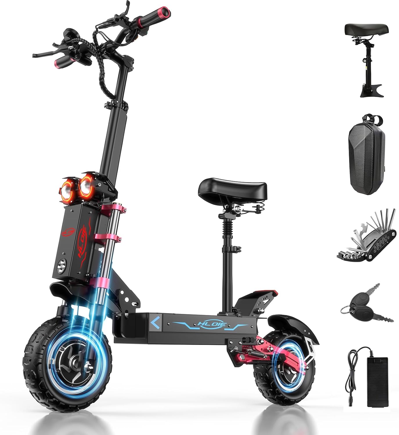 H1 GEN2 Electric Scooter for Adults 5600W Dual Motor Up to 50MPH,Battery Range to 55Miles Fast Sports Escooter 11