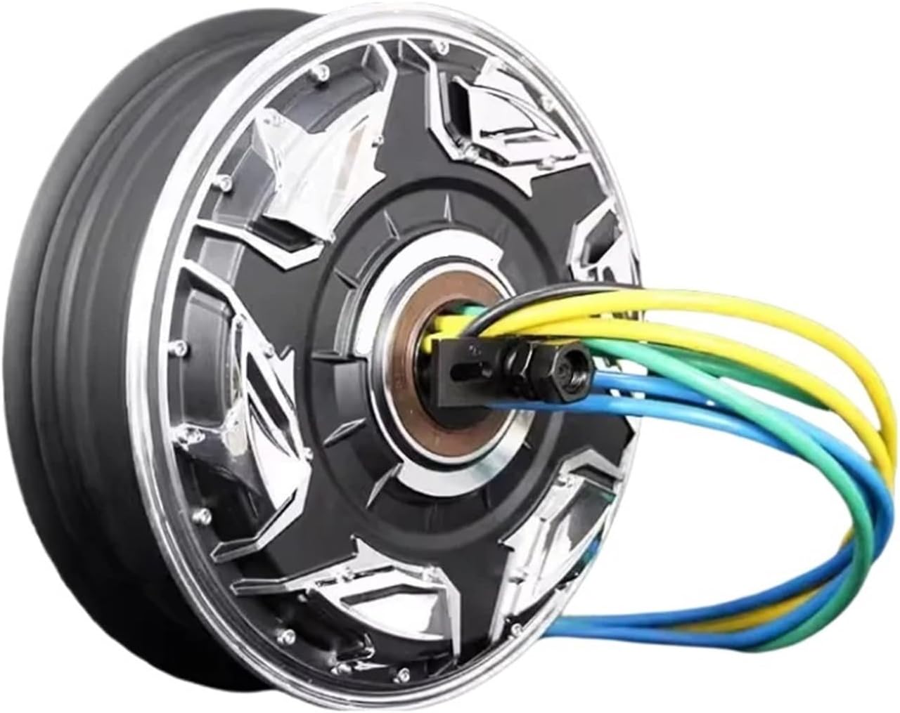 QS268 3.5 * 12inch 25KW 90H 72V Electric Wheel Hub Motor for E-Scooter