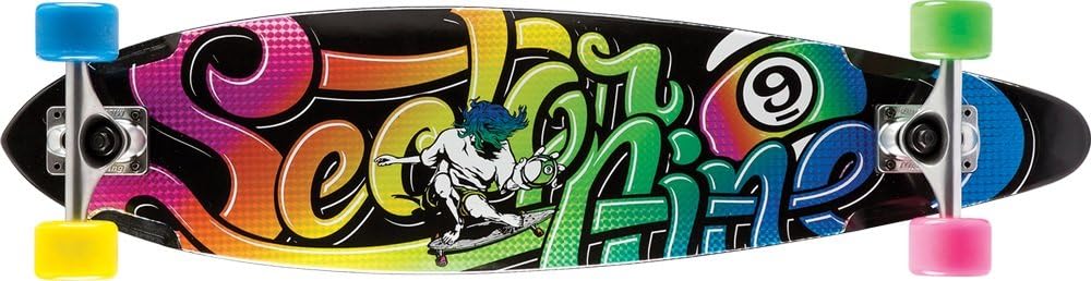 Sector 9 Longboard The Swift 15 Complete, Black, 8.5 x 34.5 Inches, FS153Cblack