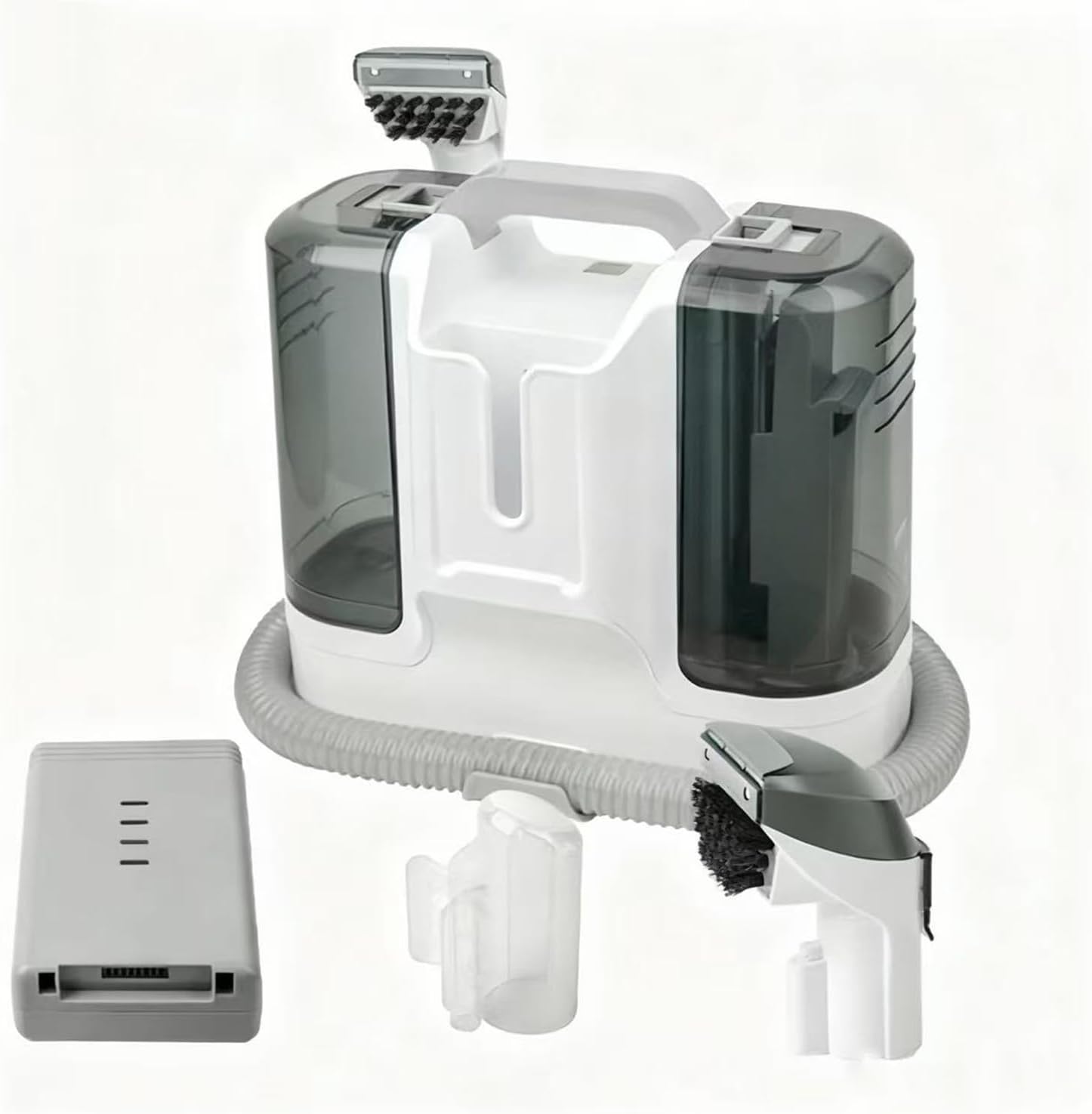 CHEEMHOM Portable Carpet & Upholstery Cleaner Machine with Pet Mess Tool, Stain & Odor Remover, Perfect for Car Interiors