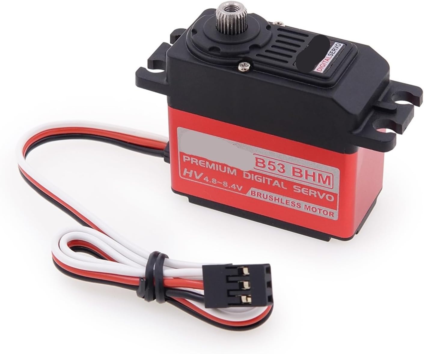 Servo B53BHM 18KG 0.055sec High Pressure Digital Coreless Standard Brushless Servo FET Drive RC Crawler 1Pcs(B53BHMx2pcs)