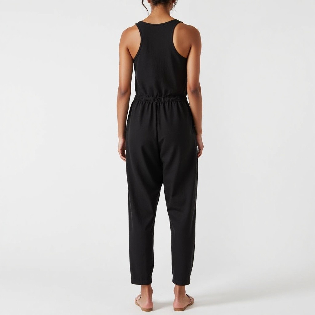 The Linen Jumpsuit // Noir