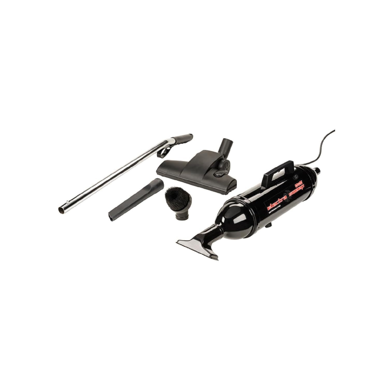 METROVAC ElectraSweep Hand Vacuum - Compact, and Powerful Handheld Cleaning Solution, Durable Steel - Black Finish (ES-105)