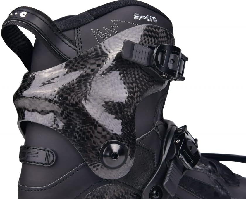 Delta Force Adult Carbon Professional Urban Freestyle Inline Skate Unisex (EU 41 / US M 8 / US L 9 / 265mm)