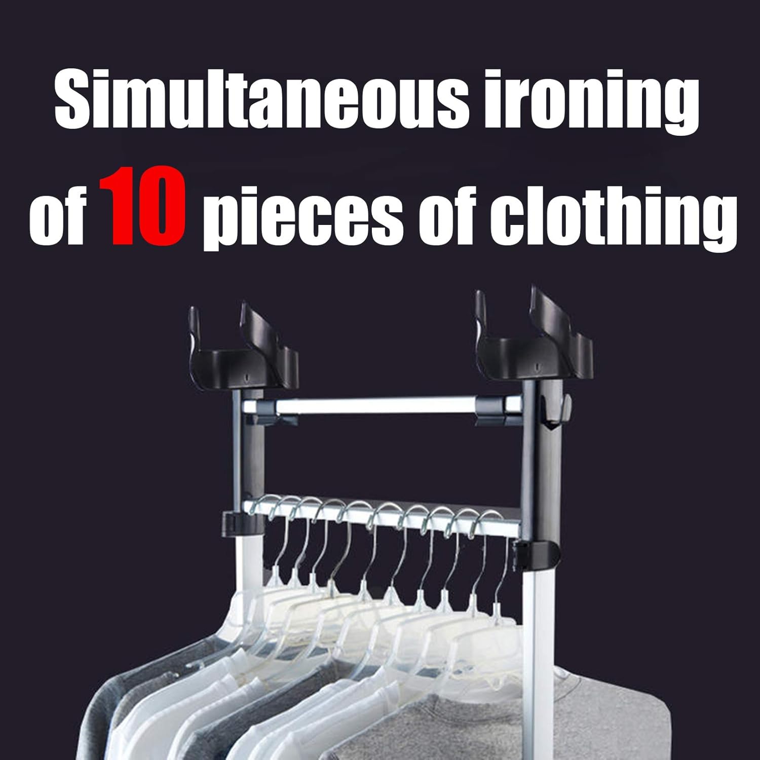 Clothes 2000W Vertical Garment Steamer Household Handheld Ironing Machine 10 Gear Adjustable Vertical Flat Steam Iron Clothes Steamer