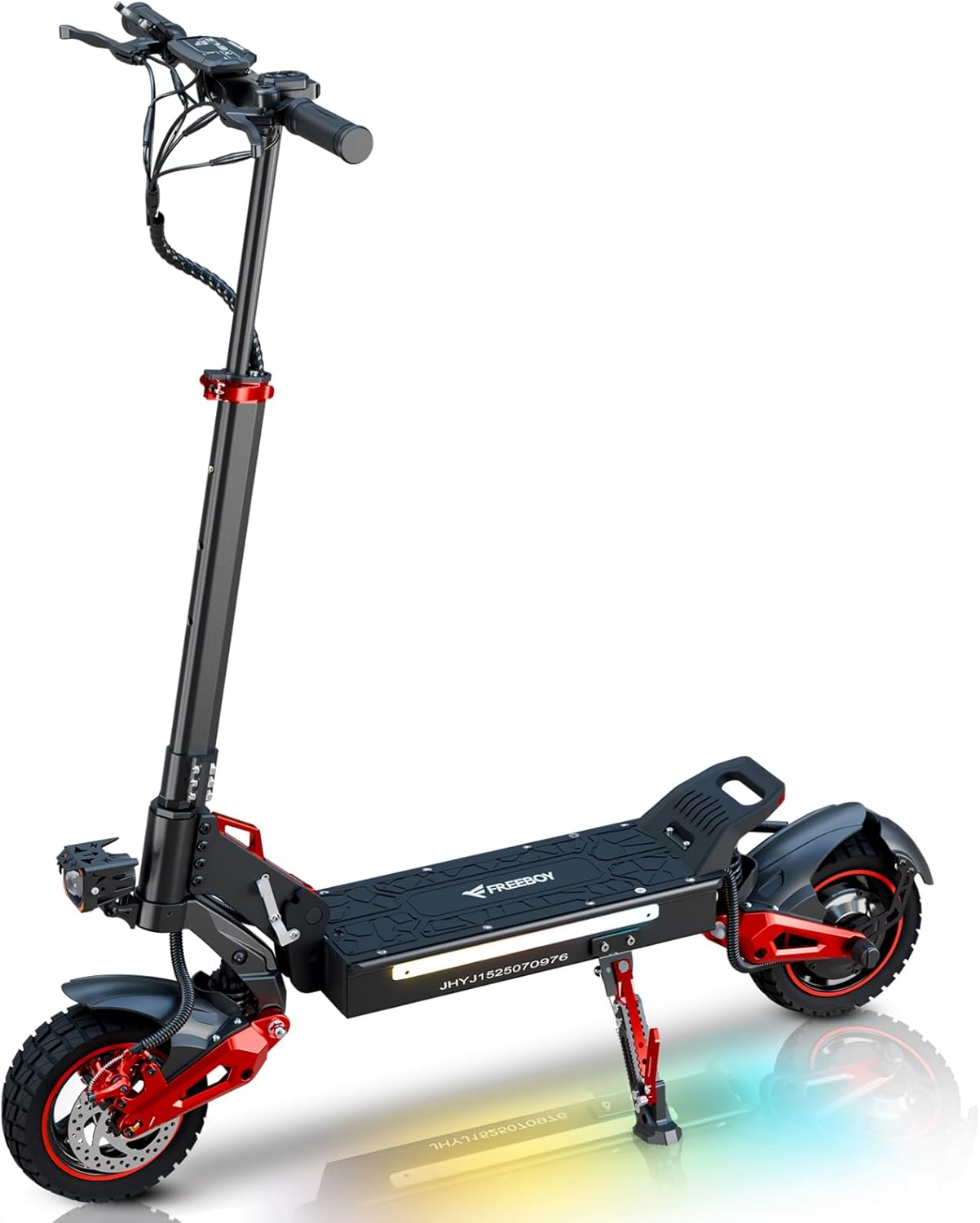 Adults Electric Scooter Escooter 1600W Motor 31MPH Top Speed 31 Miles Long Range 10