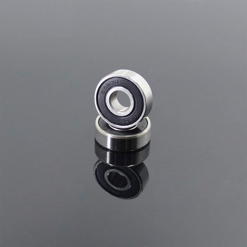 SUOFEILAIMU 8PCS 608-2RS Hybrid Ceramic Bearing ABEC-7 8x22x7mm Skateboard Spinner Ceramic Nitride Ball Bearings 608RS Si3N4