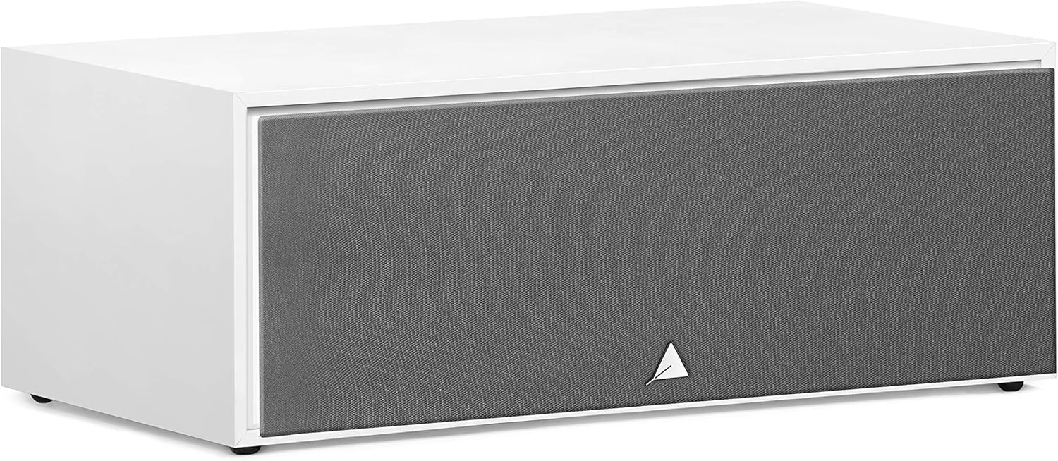 triangle - BOREA BRC1 Home Cinema Center Speaker - 2 Way - Power handling 100W - Efficiency 90 dB/W/m - Bass Reflex - 485 x 176 x 274 mm - White