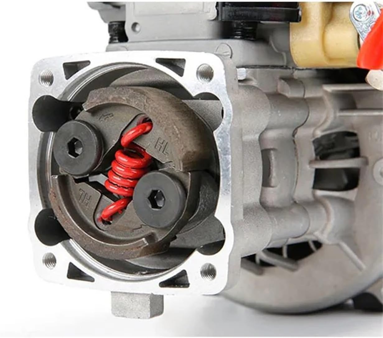 ALBARAY Upgrade Parts Compatible with LOSI for Baja for FG for GoPed for RedCat 36CC 4 Bolts Two-Stroke Engine Fit for 1/5 Truck RC CAR Parts (Color : B)