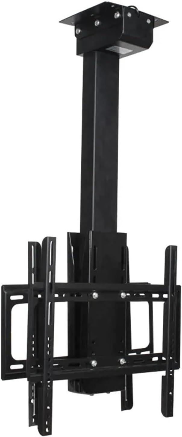 TV Electric Lift Stand Ceiling Bracket Arm for 32 45 55 65 70 Inch Dual Screen Height Adjustment Stand DD1000(DD1000-W)