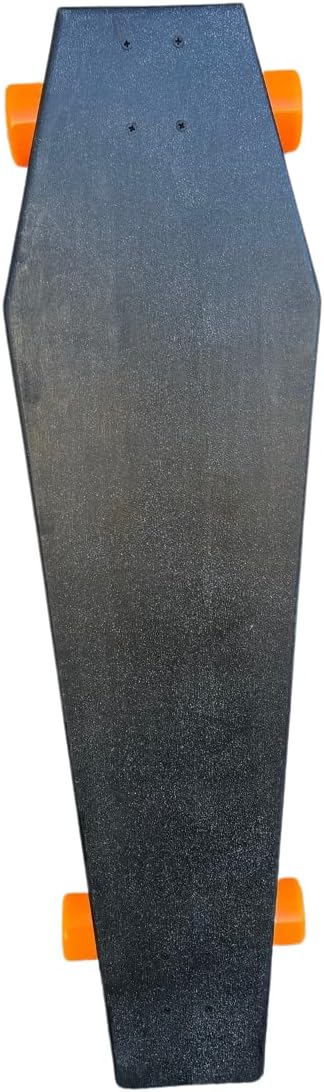 Coffin Midnight Jack-O Skateboard | Longboard | 42x12 | Coffin Croozer