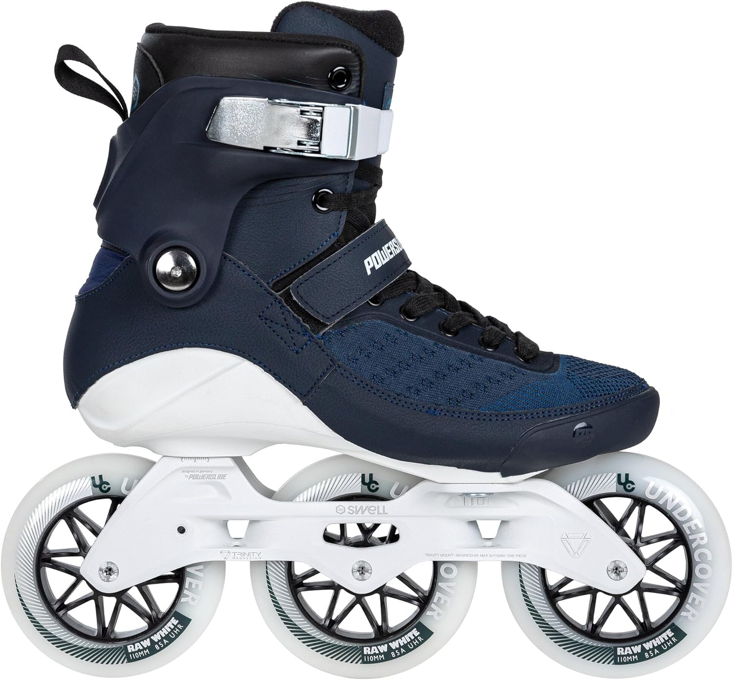 Powerslide Swell 110 Skates Navy 10.5 (44)