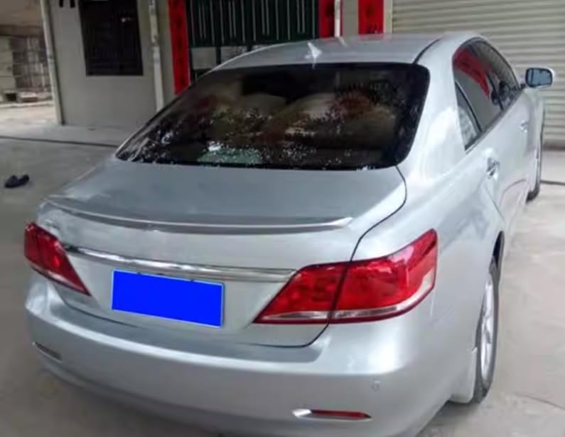 Auto Accessories for Toyota Camry 2006-2011 Car Wing Spoiler Trunk Lip (Crystal Silver No Drilling Required) ABS 1PCS